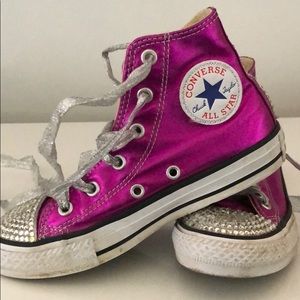 Jo Jo Siwa inspired High top converse